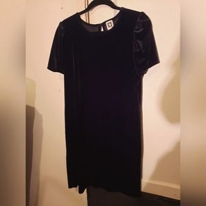 Wednesday Adams Black Velvet Dress